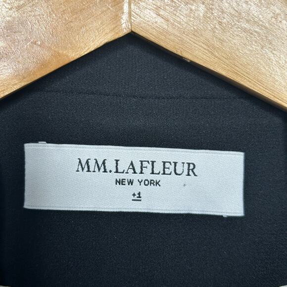 MM LAFLEUR The Wells Blazer Jacket Black Sz 1X {3W18} - Picture 8 of 10